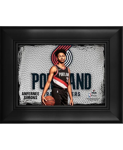 Anfernee Simons Portland Trail Blazers Framed 5" x 7" Player Collage