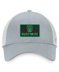 Men's Fanatics Gray Austin Fc Logo Adjustable Hat
