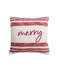 Morgan Merry Woven Throw Pillow