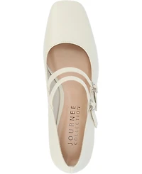 Journee Collection Women's Nally Double Strap Mary Jane Pumps
