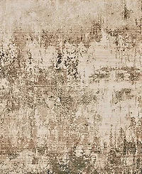 Km Home Axis Abstract 2'6" x 8', 3'3" x 4'10", 5'1" x7'5" Area Rug Set, 3 Piece