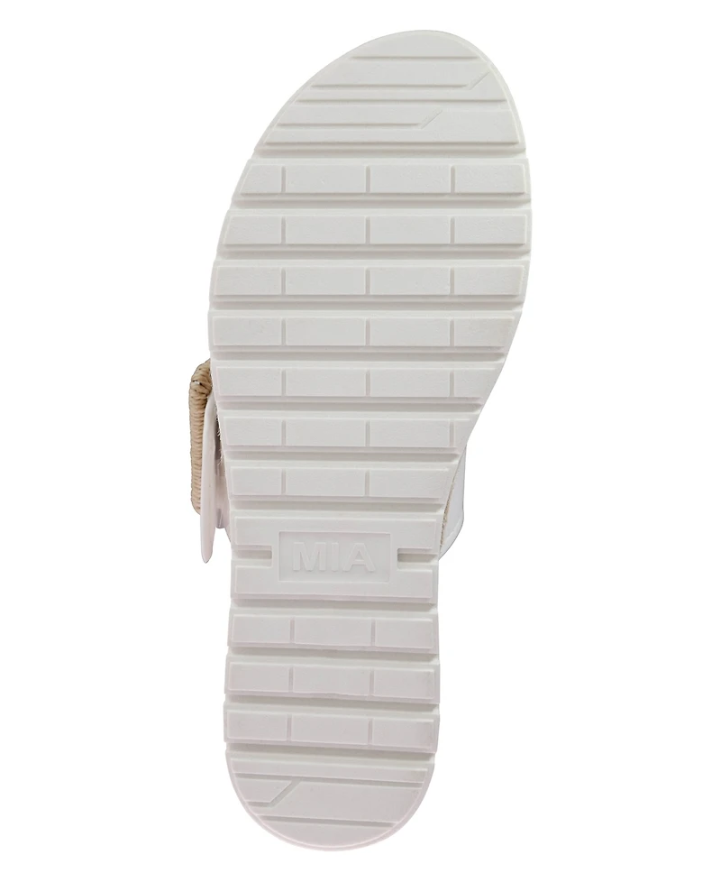 Mia Women's Kenzy Platform Slide Sandals