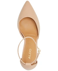 Aldo Women's Jan Pointed Toe Ankle-Strap Block-Heel Sandals