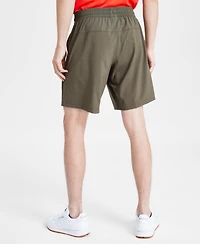 Reebok Men's Regular-Fit Moisture-Wicking 9" Woven Drawstring Shorts