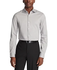 Kenneth Cole Reaction Men's Slim Fit Tonal Stripe Dress Shirt