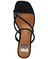Dv Dolce Vita Women's Lumena Strappy Slide Block-Heel Sandals