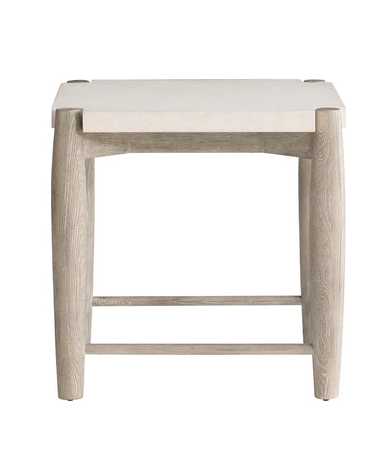 Closeout! Tycer 24" Stone Side Table