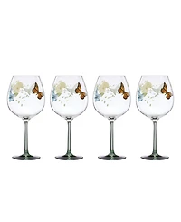 Lenox Butterfly Meadow Balloon Wine Glasses, Set of 4