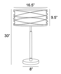 Lite Source Outdoor Cordless Lumiere Table Lamp