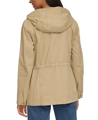 Levi's Women's Lightweight Washed Cotton Military Jacket