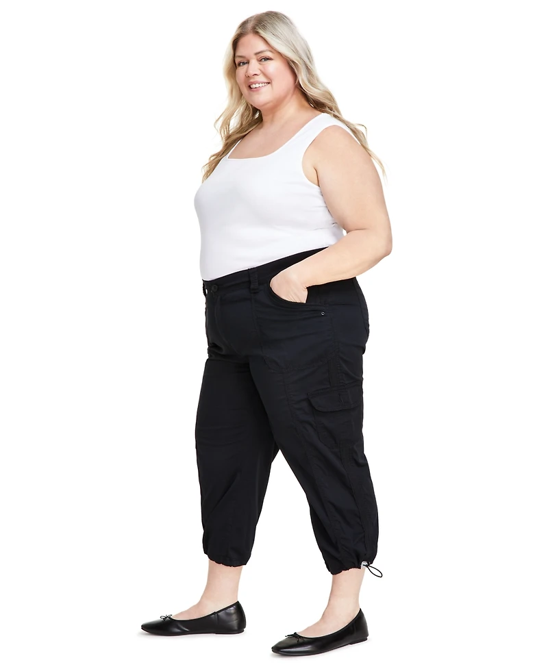Style & Co Plus Cargo Capri Pants, Exclusively at Macy's