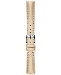 Tissot Unisex Swiss Pr 100 Cream Leather Strap Watch 34mm
