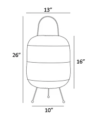 Lite Source Outdoor Cordless Clement Table Lamp