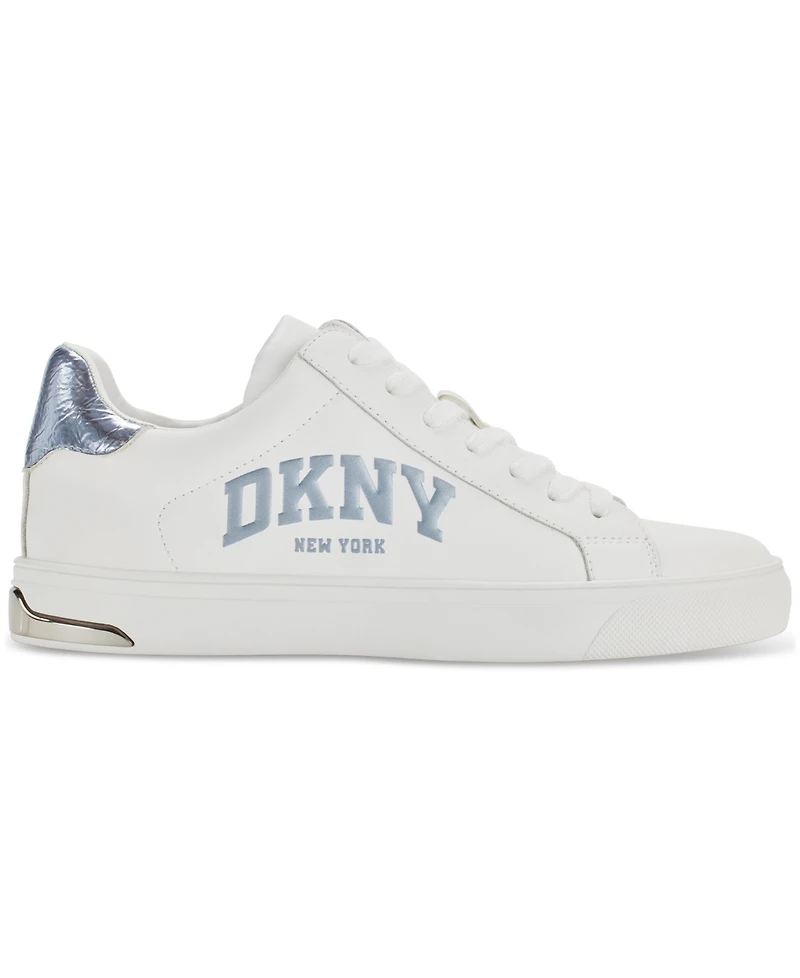 Dkny Women's Abeni Arched Logo Low Top Sneakers