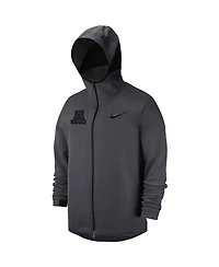 Men's Nike Anthracite Arizona Wildcats Tonal Showtime Full-Zip Hoodie Jacket