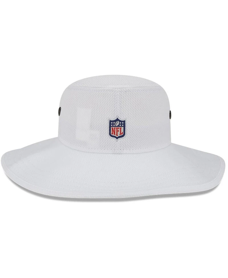 Men's New Era White Pittsburgh Steelers 2023 Nfl Training Camp Panama Bucket Hat