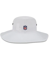 Men's New Era White Pittsburgh Steelers 2023 Nfl Training Camp Panama Bucket Hat