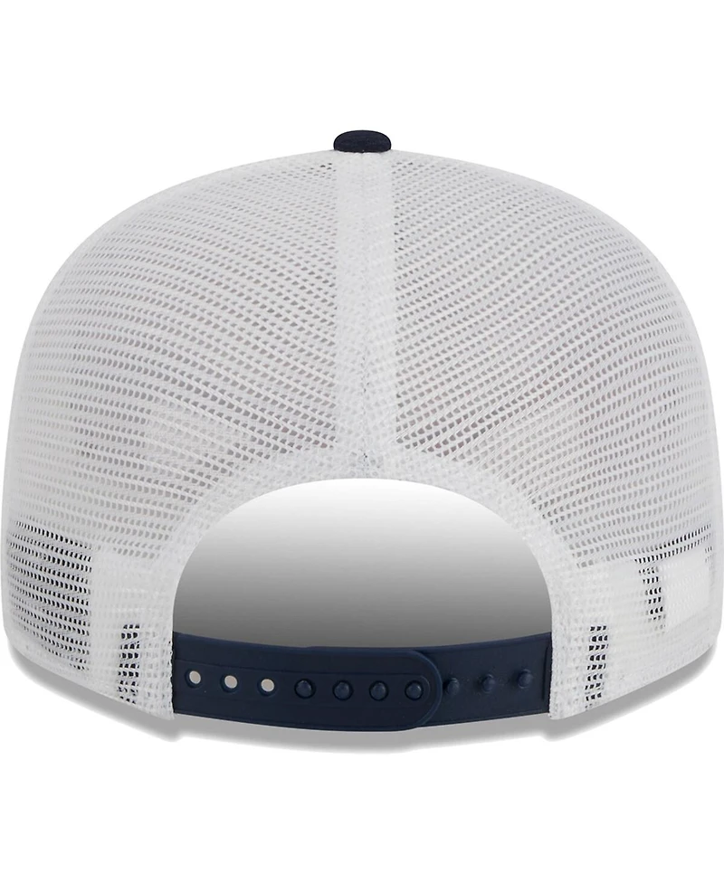 Men's New Era Navy Chicago Bears Tear Trucker 9FIFTY Snapback Hat