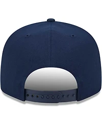 Men's New Era Navy New England Patriots Main Script 9FIFTY Snapback Hat