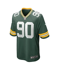 Men's Nike Lukas Van Ness Green Bay Packers 2023 Nfl Draft First Round Pick Game Jersey