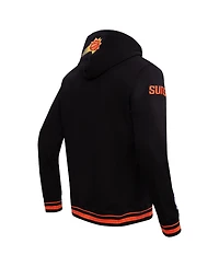 Men's Pro Standard Black Phoenix Suns Script Tail Pullover Hoodie
