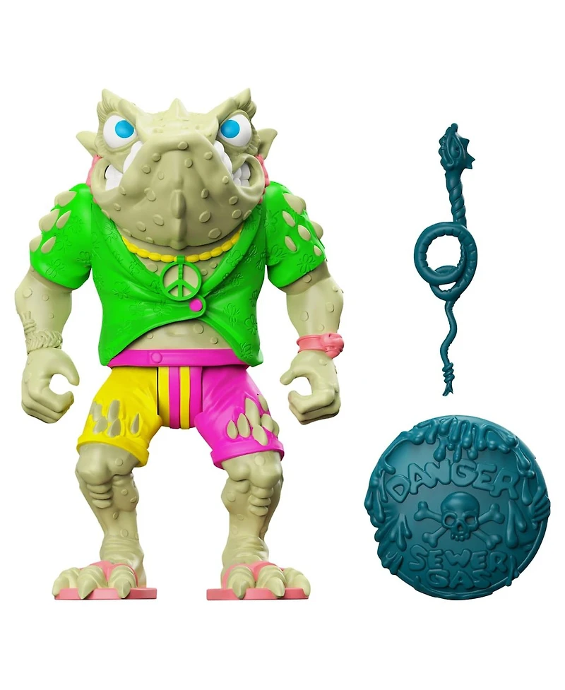 Super 7 Napoleon Bonafrog Teenage Mutant Ninja Turtles ReAction Figure - Wave 6