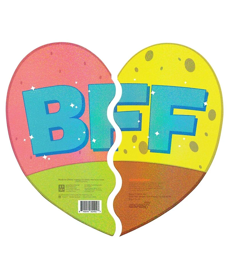 Super 7 SpongeBob SquarePants SpongeBob And Patrick Bff 2-Pack (Glitter) ReAction Figures