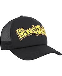 Men's Black Death Row Records Gin & Juice Trucker Adjustable Hat