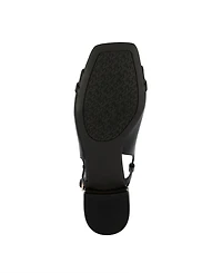 Jones New York Women's Velvy Peep Toe Slingback Flats