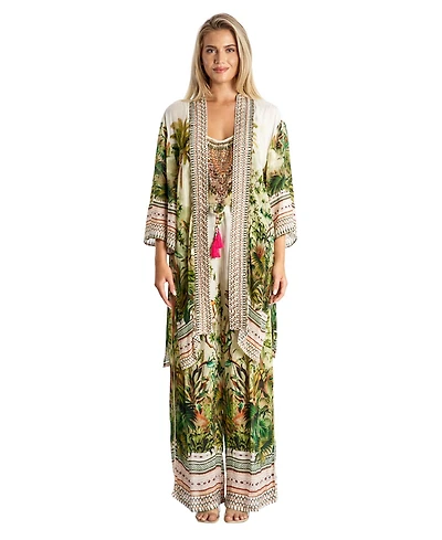 La Moda Clothing Women's Open front cape