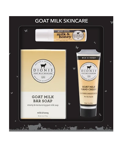 Dionis Milk & Honey Goat Milk 3 Pc Gift Set
