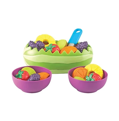 Learning Resources New Sprouts Fresh Fruit Salad Toy - 18 Pieces