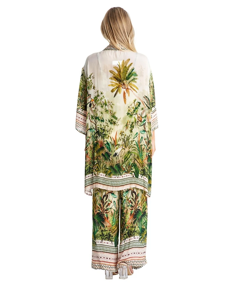 La Moda Clothing Women's Open front cape