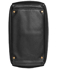 Donna Karan New York Amagansett Soft-Rolled Leather Shoulder with Sculpted Magnet Closure