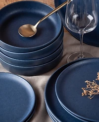 Porto by Stone Lain Macchio Stoneware 24 Pc. Dinnerware Set, Service for 8