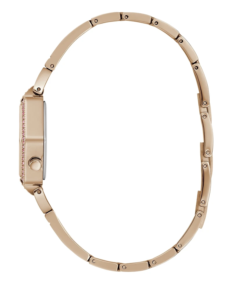 Women's Analog Rose Gold-Tone Steel Watch 28mm