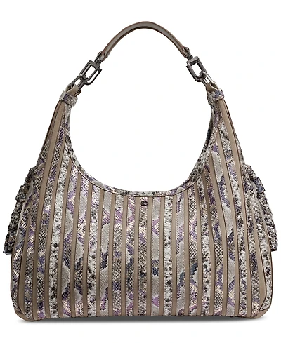 Donna Karan New York Bellerose Python Hobo