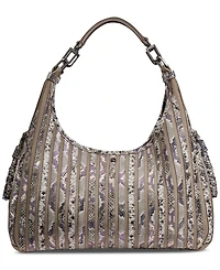 Donna Karan New York Bellerose Python Hobo