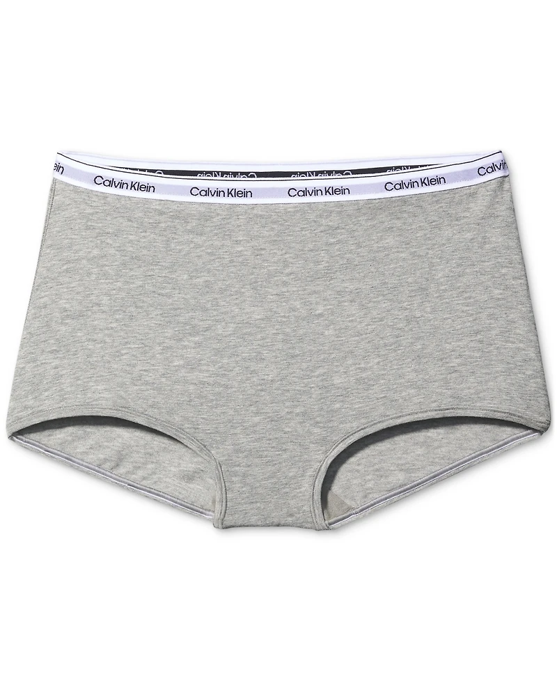 Calvin Klein Women's Modern Logo Boyshort Underwear QD5195