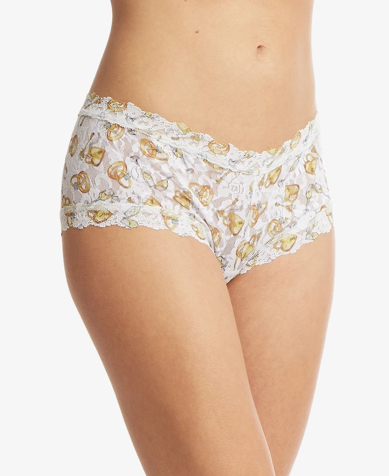 Hanky Panky Printed Signature Lace Boyshort, PR4812