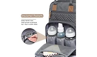 iniuniu Diaper Bag Backpack, Unisex Baby Bags for Boys Girls, Waterproof Travel