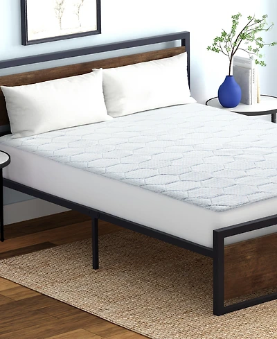 Vibe Cooling Quilted Memory Foam Mattress Pad
