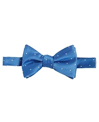 Tayion Collection Men's Royal Blue & White Dot Bow Tie