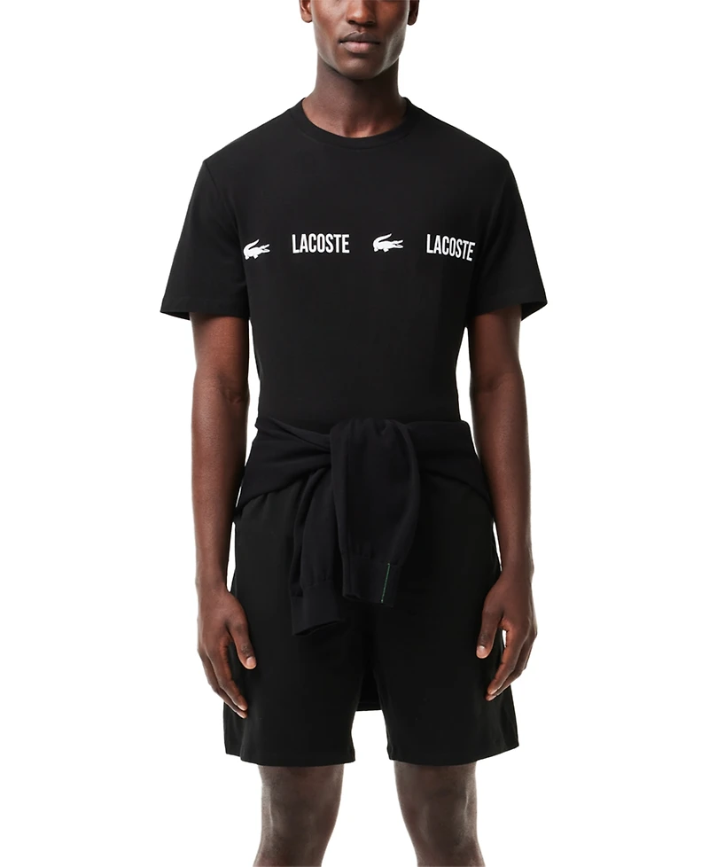 Lacoste Men's Logo Band Lightweight Sleep Tee