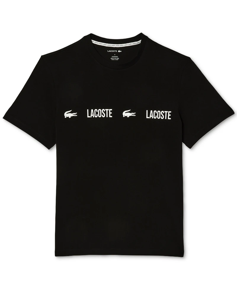 Lacoste Men's Logo Band Lightweight Sleep Tee
