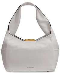 Donna Karan New York Amagansett Soft-Rolled Leather Shoulder with Sculpted Magnet Closure