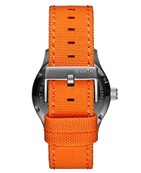 Mvmt Field Ii Men's Orange Nylon Watch 41mm
