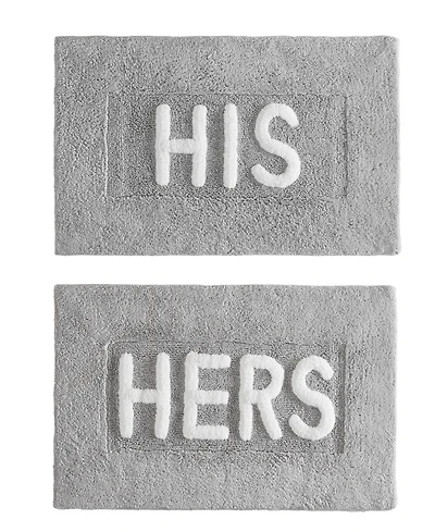Jean Pierre His & Hers Cotton 2-Piece Bath Rug Set