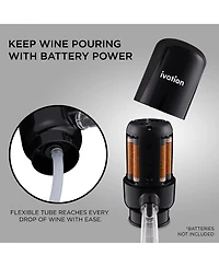 Ivation Wine Aerator & Wine Dispenser with Flexible Tube