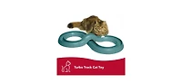 Coastal Pet Turbo Track Cat Toy - Cat Ball Toy & Racetrack - Easy Assembly - Slate Blue (1 Pack)